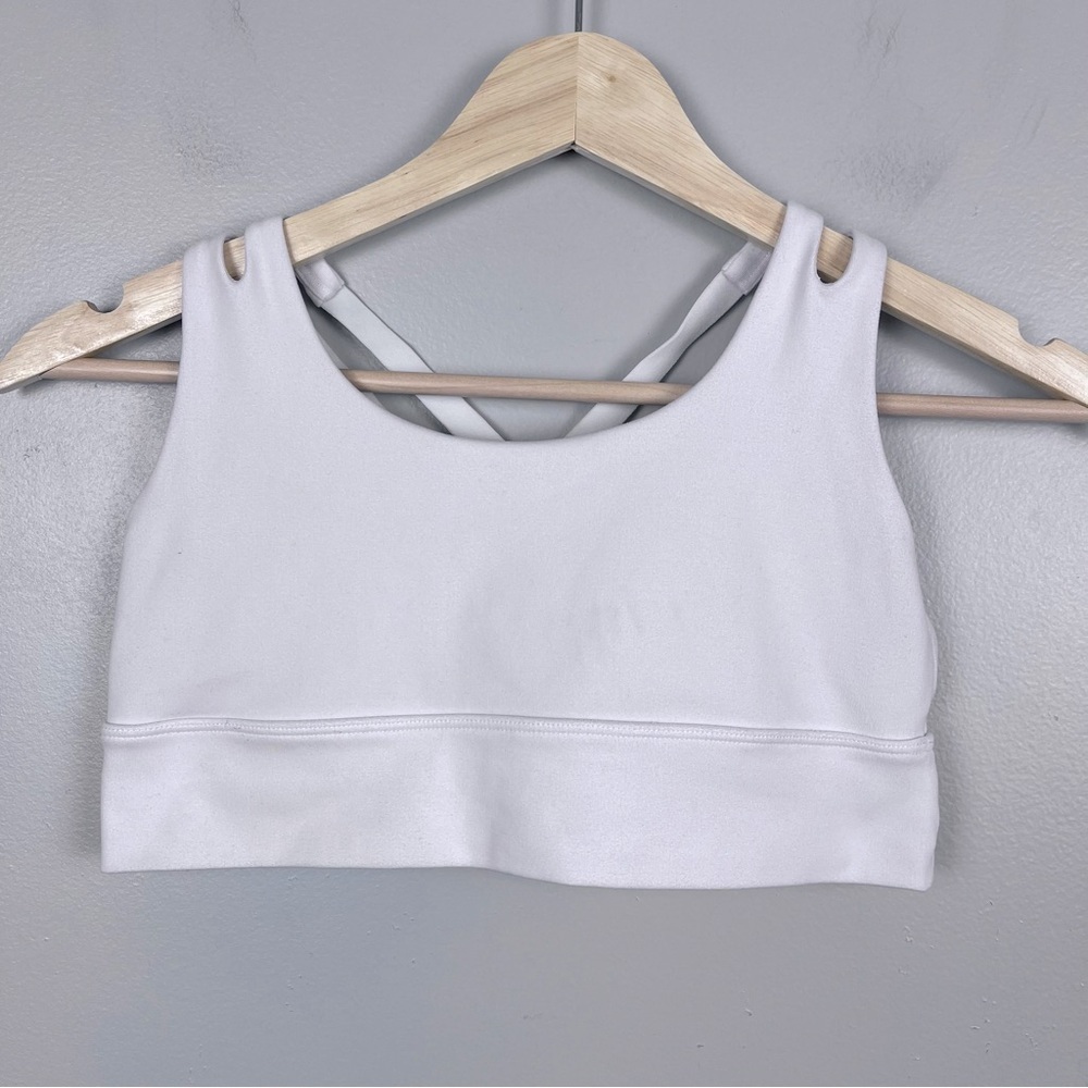 Freely Women's Strappy Back Low Impact Sports Bra Size L; Activewear